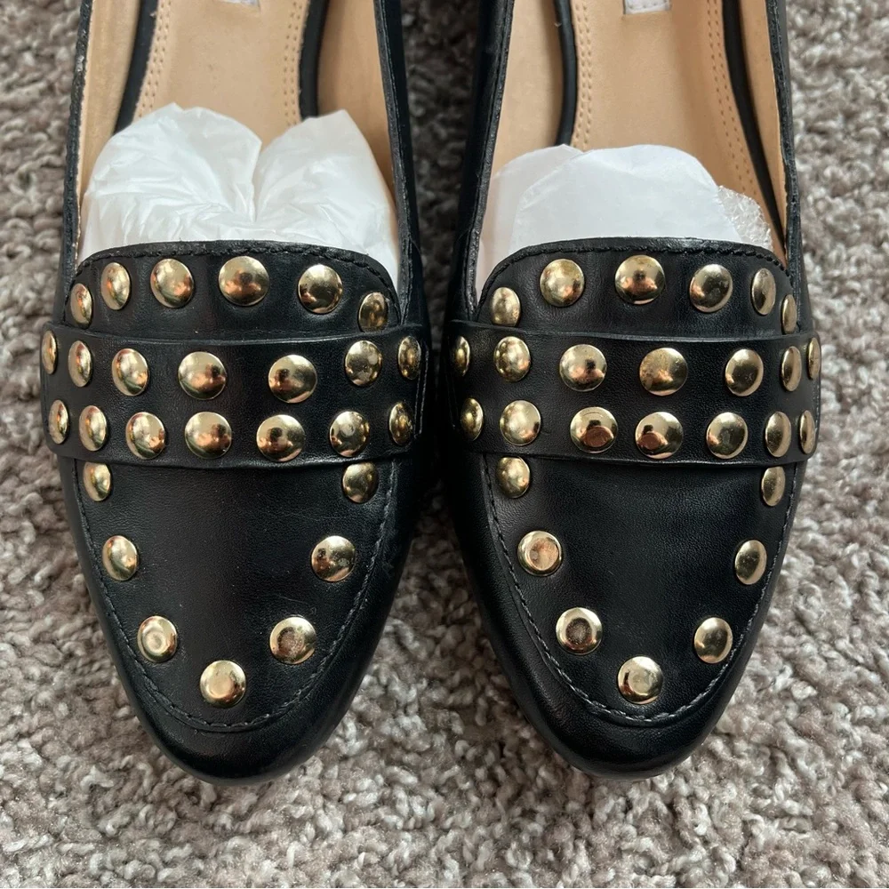 EUC Diane Von Furstenberg Candence Flat size 8 in Black - Picture 8 of 9
